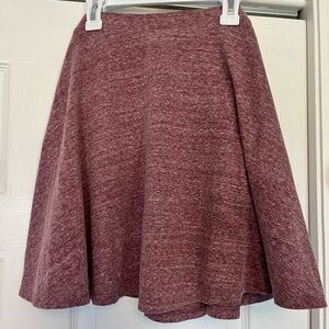 Elegant Maroon Women's Skirt